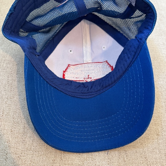 Wrigley Field Home of Chicago Cubs Retro Trucker SnapBack Mesh Hat Cap Budweiser - Picture 4 of 5